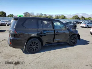2019 Lexus LX with VIN JTJHY7AX3K4298472, listed as a Copart auction lot 63319064 with 56,567 mi miles and Salvage Title. Bid and sale history available at carsss.com. Image 3.