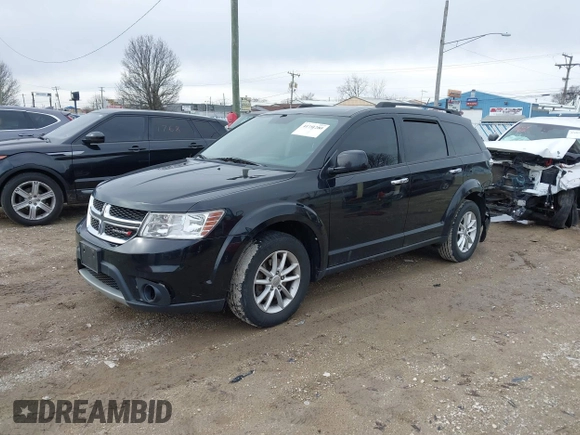 2015 Dodge Journey SXT with VIN 3C4PDCBG1FT742241, listed as a IAAI auction lot 41751280 with 163,564 mi miles. Bid and sale history available at carsss.com. Image 2.