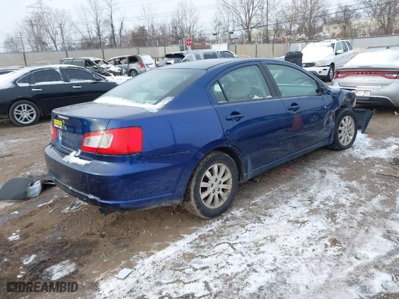 2009 Mitsubishi Galant ES with VIN 4A3AB36F09E029426, listed as a IAAI auction lot 41602397 with 189226 miles. Bid and sale history available at carsss.com. Image 4.