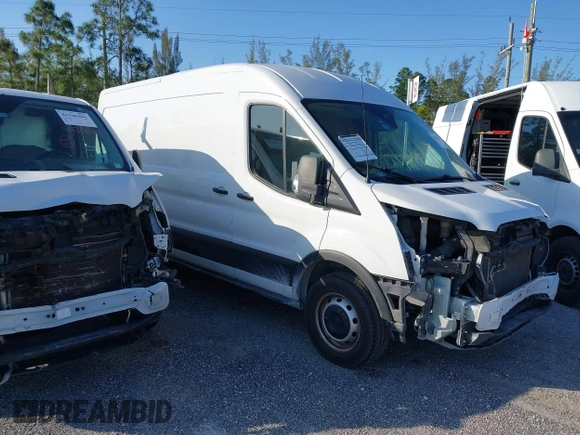 2019 Ford Transit with VIN 1FTYE2CM7KKB76498, listed as a IAAI auction lot 41969392 with 180,444 mi miles and . Bid and sale history available at carsss.com. Image 13.