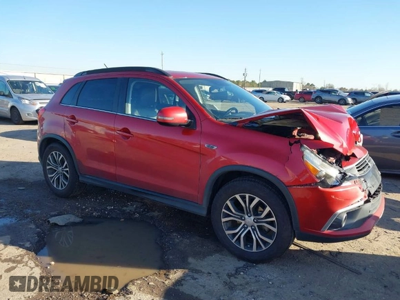 2016 Mitsubishi Outlander Sport 2.4 SEL with VIN JA4AP4AW8GZ026954, listed as a IAAI auction lot 41664158 with 103,103 mi miles. Bid and sale history available at carsss.com. Image 1.