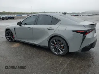 2024 Lexus IS 350 F Sport z VIN JTHGZ1E27R5033175, wystawiony jako Copart lot #54888745 z przebiegiem 18 125 mil mil oraz Szkody całkowita. Historia ofert i sprzedaży dostępna na DreamBid. Obrazek 2.