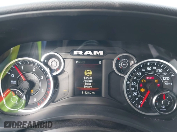 2019 Ram 2500 Lone Star z VIN 3C6UR5MLXKG623625, wystawiony jako IAAI lot #41082618 z przebiegiem 81 521 mil mil oraz . Historia ofert i sprzedaży dostępna na DreamBid. Obrazek 7.