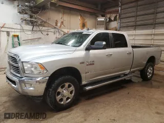 2018 Ram 2500 Big Horn with VIN 3C6UR5JJ6JG164823, listed as a Copart auction lot 57328044 with 194,485 mi miles and Salvage Title. Bid and sale history available at carsss.com. Image 1.