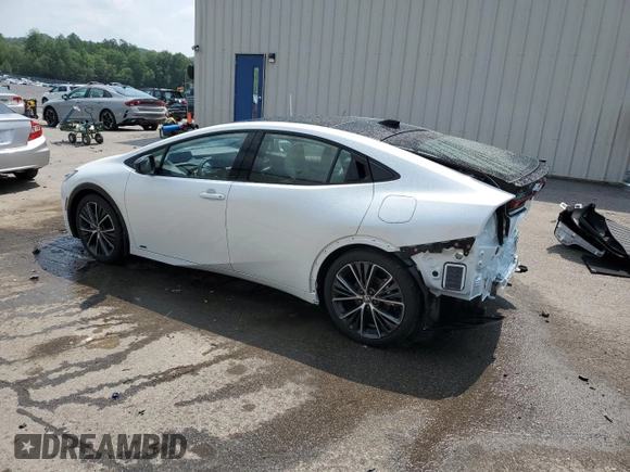 2024 Toyota Prius LE with VIN JTDADABU7R3018666, listed as a Copart auction lot 60286835 with 361 mi miles and Salvage title. Bid and sale history available at DreamBid. Image 2.