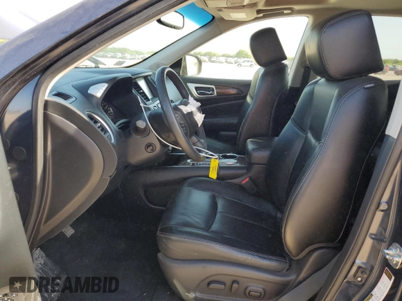 2015 Nissan Pathfinder S with VIN 5N1AR2MNXFC614018, listed as a Copart auction lot 52442435 with 109,943 mi miles and Salvage title. Bid and sale history available at DreamBid. Image 7.