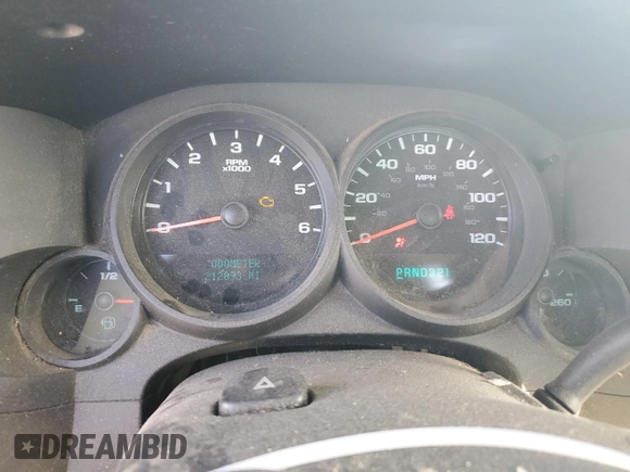 2010 Chevrolet Silverado 1500 Work Truck with VIN 1GCPCPEX7AZ141309, listed as a Copart auction lot 49778965 with 212,893 mi miles and Clean Title. Bid and sale history available at DreamBid. Image 9.