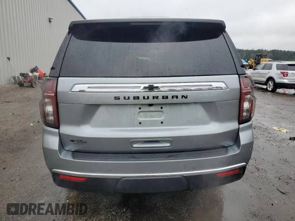 2024 Chevrolet Suburban LS with VIN 1GNSCBKD4RR220754, listed as a Copart auction lot 85854184 with 8,580 mi miles and Salvage Title. Bid and sale history available at DreamBid. Image 6.