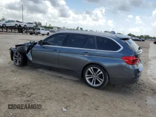 2018 BMW 3 Series 328d xDrive with VIN WBA8J1C51JA379516, listed as a Copart auction lot 60606515 with 69,578 mi miles and Salvage title. Bid and sale history available at DreamBid. Image 2.