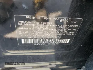 2014 Subaru Forester Premium z VIN JF2SJAEC7EH418810, wystawiony jako Copart lot #59213345 z przebiegiem 122 203 mil mil oraz Szkoda całkowita • Salvage title. Historia ofert i sprzedaży dostępna na DreamBid. Obrazek 13.