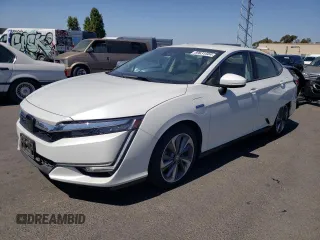 2019 Honda Clarity Plug-In Hybrid Touring with VIN JHMZC5F34KC005974, listed as a Copart auction lot 69631504 with 18,014 mi miles and Salvage Title. Bid and sale history available at carsss.com. Image 1.