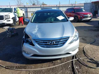2013 Hyundai Sonata Limited with VIN 5NPEC4AB8DH805564, listed as a IAAI auction lot 41133553 with 99,410 mi miles and . Bid and sale history available at DreamBid. Image 12.