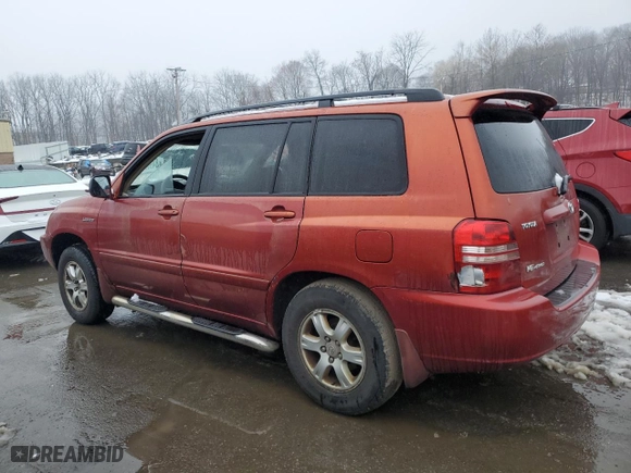2003 Toyota Highlander with VIN JTEHF21A430108884, listed as a Copart auction lot 84998654 with 242,005 mi miles and Clean Title. Bid and sale history available at carsss.com. Image 2.