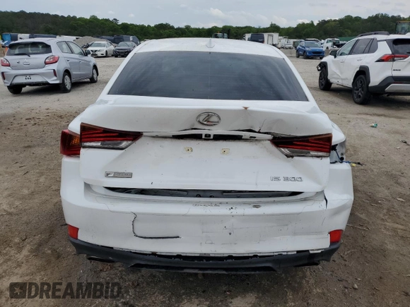 2020 Lexus IS 300 F Sport z VIN JTHGA1D25L5108231, wystawiony jako Copart lot #52342135 z przebiegiem 58 892 mil mil oraz Czysty tytuł • Clean title. Historia ofert i sprzedaży dostępna na DreamBid. Obrazek 6.