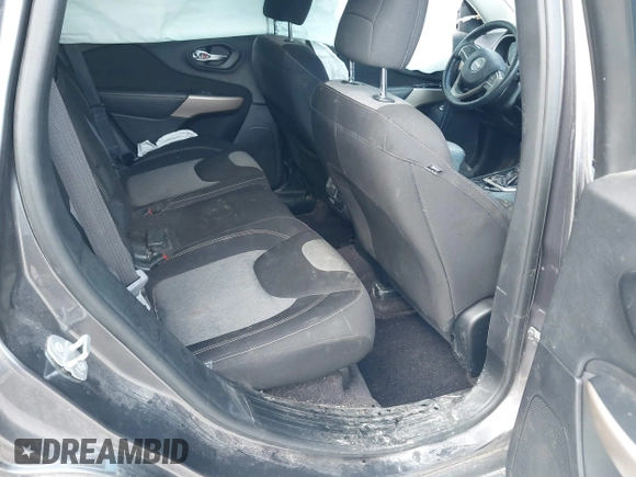 2018 Jeep Cherokee Latitude with VIN 1C4PJMCX1JD593518, listed as a IAAI auction lot 41623764 with 109,976 mi miles and . Bid and sale history available at DreamBid. Image 8.
