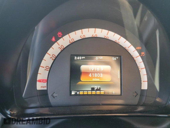 2017 Smart fortwo Passion with VIN WMEFK5DA5HK146190, listed as a Copart auction lot 47440835 with 41,803 mi miles and Salvage title. Bid and sale history available at DreamBid. Image 9.