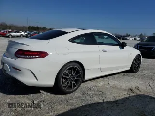 2018 Mercedes-Benz C 43 AMG with VIN WDDWJ6EBXJF678506, listed as a Copart auction lot 48525655 with 53,690 mi miles and Salvage Title. Bid and sale history available at DreamBid. Image 3.