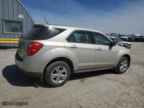2014 Chevrolet Equinox LS with VIN 1GNALAEKXEZ110723, listed as a Copart auction lot 49836335 with 127,124 mi miles and Salvage Title. Bid and sale history available at carsss.com. Image 3.