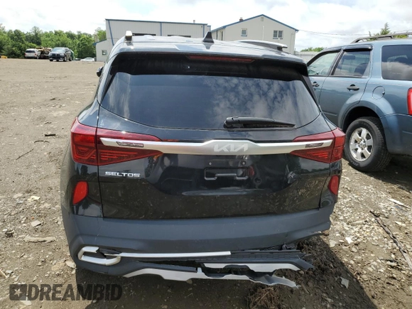 2022 Kia Seltos S with VIN KNDEUCAA3N7295757, listed as a Copart auction lot 61376625 with 22,057 mi miles and Clean title. Bid and sale history available at DreamBid. Image 6.