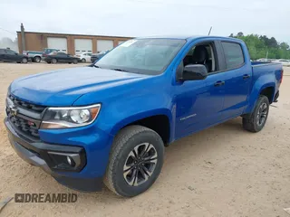 2022 Chevrolet Colorado 4WD Z71 z VIN 1GCGTDEN8N1152160, wystawiony jako IAAI lot #42103617 z przebiegiem 43 304 mil mil oraz . Historia ofert i sprzedaży dostępna na DreamBid. Obrazek 2.