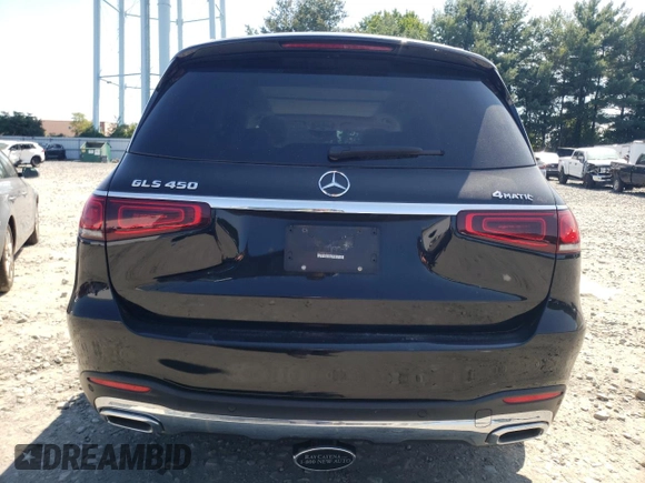 2022 Mercedes-Benz GLS 450 with VIN 4JGFF5KE7NA789310, listed as a Copart auction lot 67919734 with 51,214 mi miles and Salvage Title. Bid and sale history available at DreamBid. Image 6.