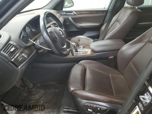 2015 BMW X3 xDrive28i z VIN 5UXWX9C50F0D53429, wystawiony jako Copart lot #53890205 z przebiegiem 116 713 mil mil oraz Szkoda całkowita • Salvage title. Historia ofert i sprzedaży dostępna na DreamBid. Obrazek 7.