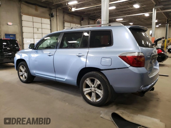 2008 Toyota Highlander Sport z VIN JTEDS43A382010105, wystawiony jako Copart lot #53994285 z przebiegiem 232 821 mil mil oraz Szkoda całkowita • Salvage title. Historia ofert i sprzedaży dostępna na DreamBid. Obrazek 2.
