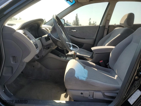 2002 Honda Accord Sdn SE with VIN JHMCG66832C010062, listed as a Copart auction lot 50047805 with 166,001 mi miles and Salvage Title. Bid and sale history available at carsss.com. Image 7.