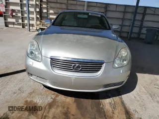 2002 Lexus SC 430 z VIN JTHFN48Y920001694, wystawiony jako Copart lot #48385885 z przebiegiem 105 296 mil mil oraz Szkoda całkowita • Salvage title. Historia ofert i sprzedaży dostępna na DreamBid. Obrazek 5.