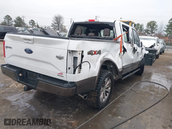 2016 Ford F-150 XLT with VIN 1FTEW1EF9GFD12848, listed as a IAAI auction lot 41182391 with 94,151 mi miles. Bid and sale history available at carsss.com. Image 4.