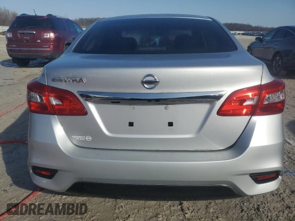 2019 Nissan Sentra SV with VIN 3N1AB7AP4KY382497, listed as a Copart auction lot 47127395 with 36,654 mi miles and Salvage Title. Bid and sale history available at DreamBid. Image 6.