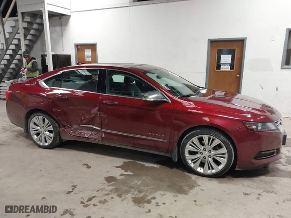 2017 Chevrolet Impala Premier with VIN 2G1145S30H9188235, listed as a IAAI auction lot 41417491 with NaN miles. Bid and sale history available at carsss.com. Image 13.