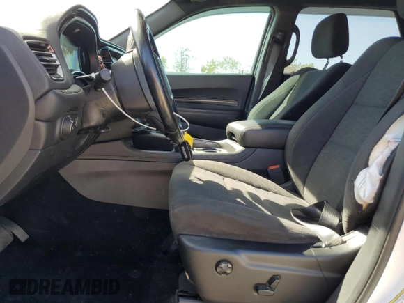 2021 Dodge Durango SXT Plus with VIN 1C4RDHAG3MC519067, listed as a Copart auction lot 77274694 with 101,103 mi miles and Salvage Title. Bid and sale history available at DreamBid. Image 7.
