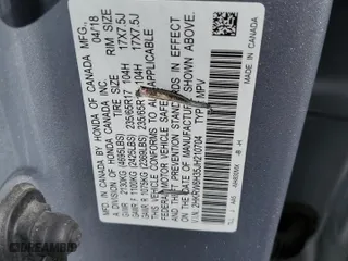 2018 Honda CR-V LX with VIN 2HKRW6H35JH210704, listed as a Copart auction lot 47471065 with 104,928 mi miles and Salvage Title. Bid and sale history available at carsss.com. Image 13.