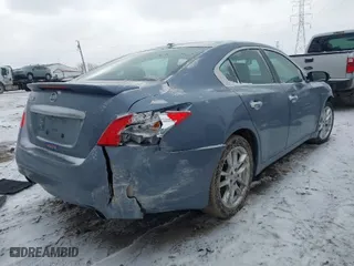 2011 Nissan Maxima 3.5 S with VIN 1N4AA5AP7BC869115, listed as a IAAI auction lot 41617813 with 132,000 mi miles. Bid and sale history available at carsss.com. Image 4.
