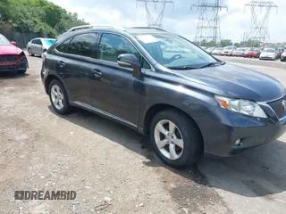 2010 Lexus RX 350 with VIN 2T2BK1BA5AC030838, listed as a IAAI auction lot 42778319 with 166,038 mi miles and . Bid and sale history available at DreamBid. Image 1.