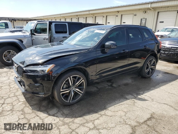 2021 Volvo XC60 R-Design z VIN YV4A22RM9M1887255, wystawiony jako Copart lot #49190384 z przebiegiem 38 905 mil mil oraz Szkoda całkowita • Salvage title. Historia ofert i sprzedaży dostępna na DreamBid. Obrazek 1.