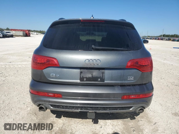 2014 Audi Q7 Prestige z VIN WA1WMAFE9ED004906, wystawiony jako Copart lot #82362564 z przebiegiem 53 101 mil mil oraz Szkoda całkowita • Salvage title. Historia ofert i sprzedaży dostępna na DreamBid. Obrazek 6.