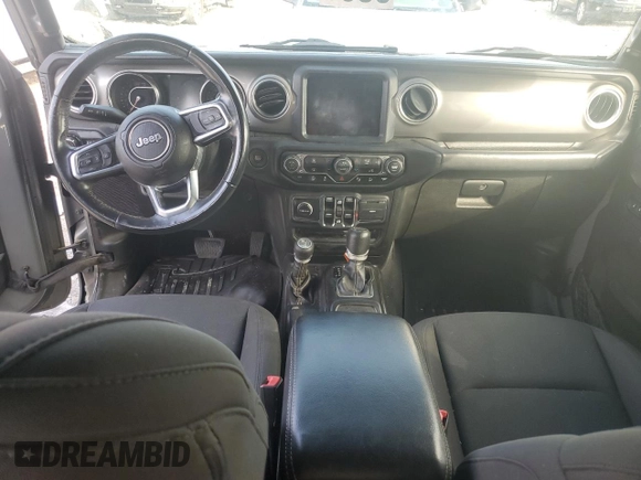 2019 Jeep Wrangler Unlimited Sahara z VIN 1C4HJXEN7KW520659, wystawiony jako Copart lot #65403795 z przebiegiem Nie podano mil oraz Czysty tytuł • Clean title. Historia ofert i sprzedaży dostępna na DreamBid. Obrazek 8.