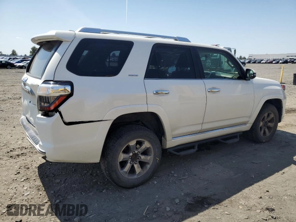 2016 Toyota 4Runner Limited with VIN JTEBU5JR1G5382068, listed as a Copart auction lot 55358055 with 95,074 mi miles and Salvage Title. Bid and sale history available at DreamBid. Image 3.