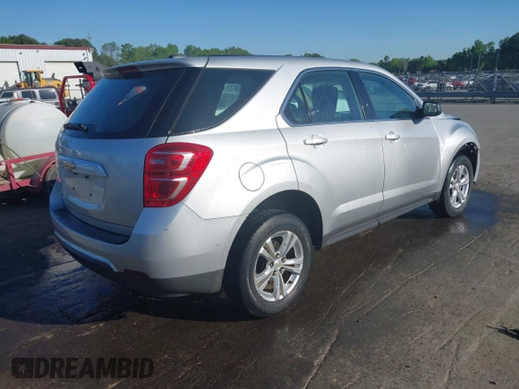2017 Chevrolet Equinox LS with VIN 2GNALBEK4H1551895, listed as a IAAI auction lot 42030136 with 182,423 mi miles and . Bid and sale history available at carsss.com. Image 4.