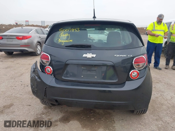 2014 Chevrolet Sonic LT with VIN 1G1JC6SH5E4153094, listed as a IAAI auction lot 41506576 with 118,833 mi miles. Bid and sale history available at carsss.com. Image 16.