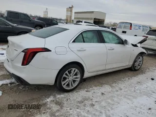 2020 Cadillac CT4 Luxury with VIN 1G6DE5RK9L0135408, listed as a Copart auction lot 44968675 with 19,706 mi miles and Salvage Title. Bid and sale history available at carsss.com. Image 3.