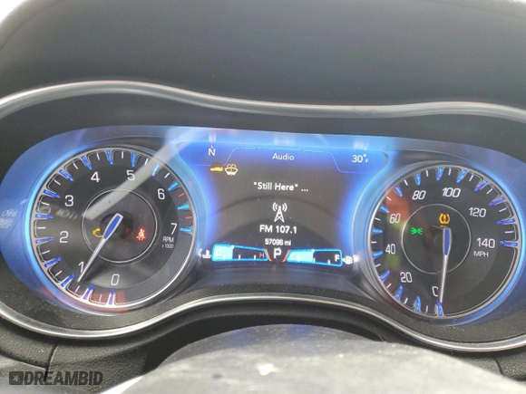 2019 Chrysler 300 Touring with VIN 2C3CCARG7KH722823, listed as a Copart auction lot 79675504 with 57,096 mi miles and Salvage Title. Bid and sale history available at carsss.com. Image 9.