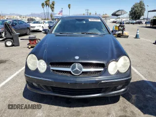 2009 Mercedes-Benz CLK 350 with VIN WDBTJ56H39F268702, listed as a Copart auction lot 68367854 with 144,115 mi miles and Salvage Title. Bid and sale history available at carsss.com. Image 5.