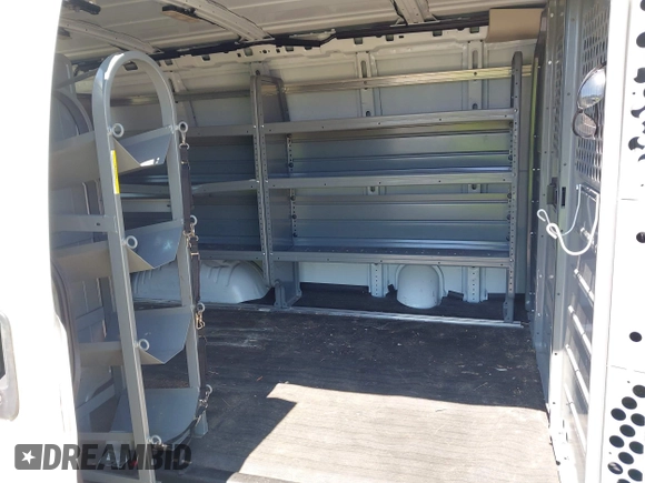 2020 Chevrolet Express Cargo с VIN 1GCWGAFG1L1160788, выставлен на аукционе IAAI как лот 42772328 с пробегом 115 254 миль миль и . История ставок и продаж доступна на DreamBid. Изображение 8.