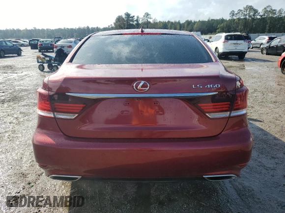 2015 Lexus LS 460 with VIN JTHBL5EF5F5133874, listed as a Copart auction lot 79224074 with 156,212 mi miles and Salvage title. Bid and sale history available at DreamBid. Image 6.