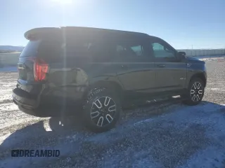 2023 GMC Yukon AT4 with VIN 1GKS2CKDXPR164502, listed as a Copart auction lot 41672705 with 34,856 mi miles and Salvage Title. Bid and sale history available at carsss.com. Image 3.