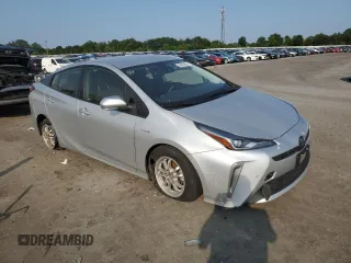 2021 Toyota Prius LE z VIN JTDL9MFU8M3030193, wystawiony jako Copart lot #59482995 z przebiegiem 48 202 mil mil oraz Szkoda całkowita • Salvage title. Historia ofert i sprzedaży dostępna na DreamBid. Obrazek 4.