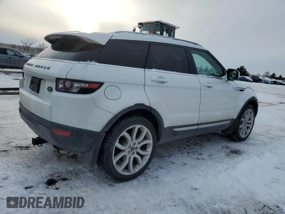 2012 Land Rover Range Rover Evoque Prestige Premium z VIN SALVV2BG1CH664643, wystawiony jako Copart lot #44736545 z przebiegiem Nie podano mil oraz Czysty tytuł • Clean title. Historia ofert i sprzedaży dostępna na DreamBid. Obrazek 3.